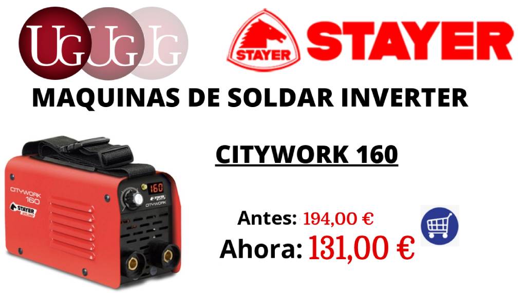 Promo máquinas de soldar Stayer FINALIZADA