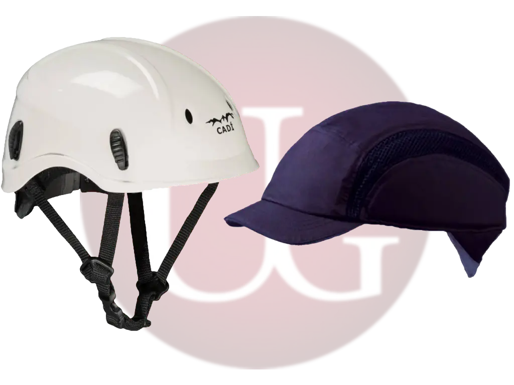 Gorras y cascos: 8 elementos de seguridad para proteger la cabeza de los operarios.