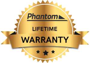 Phantom Van Ommen lifetime warranty