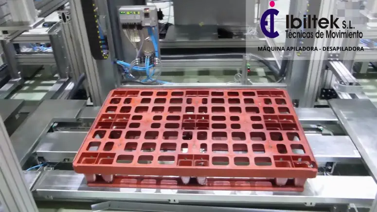 mejora del procesamiento industrial gracias a la máquina apiladora-desapiladora desarrollada por ibiltek