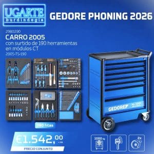 Gedore Phoning 26 | Promo única para profesionales del taller 🔧